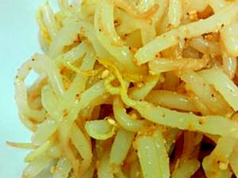 電子レンジで☆もやしのナムル